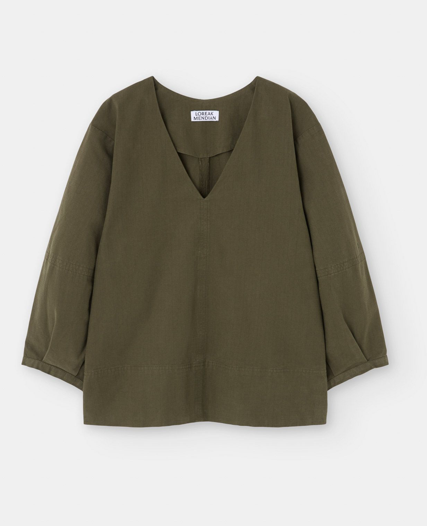 LOREAK MENDIAN OGI SHIRT - KHAKI