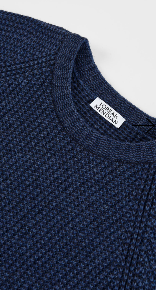 LOREAK MENDIAN DUO PULLOVER - OCEAN BLUE