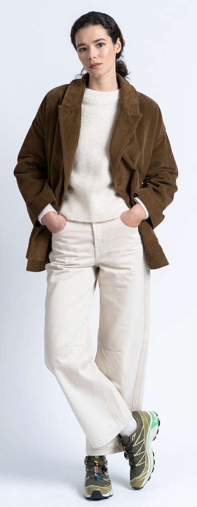 LOREAK MENDIAN WOMENS JEAN UKA - ECRU