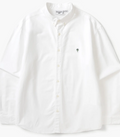 SERVICE WORKS CLASSIC OXFORD SHIRT ARTICHOKE - WHITE