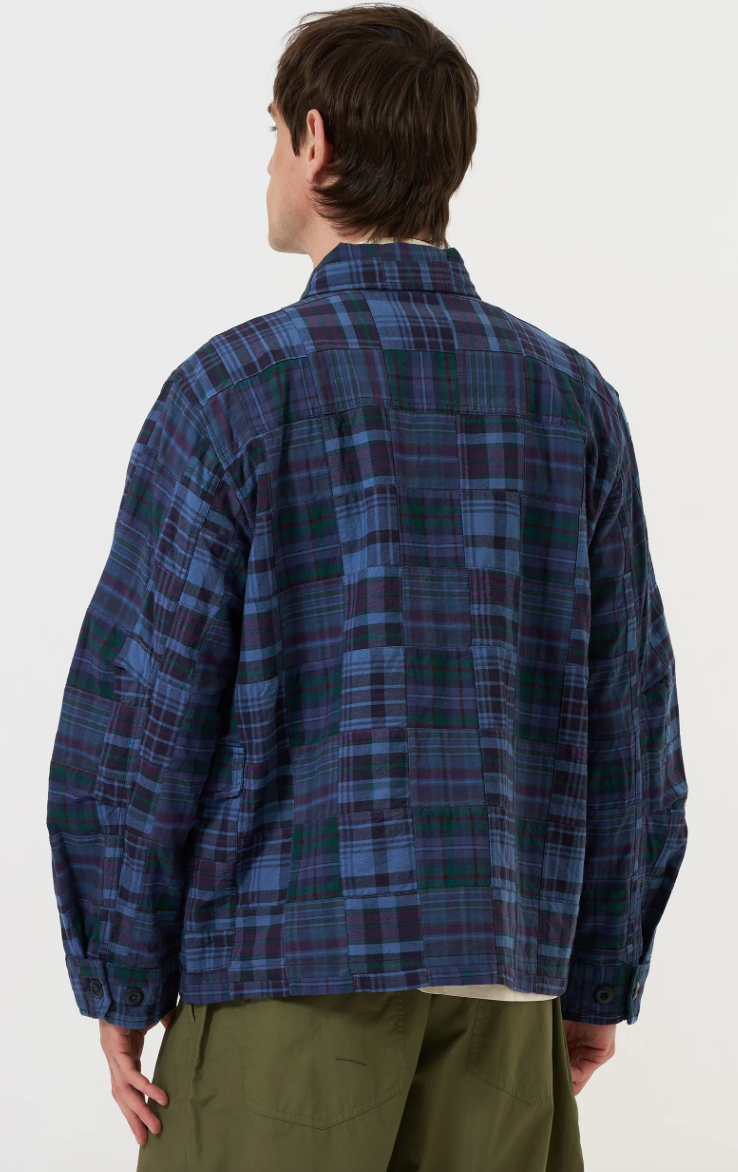 UNIVERSAL WORKS MADRAS PATCHWORK DUTY JACKET