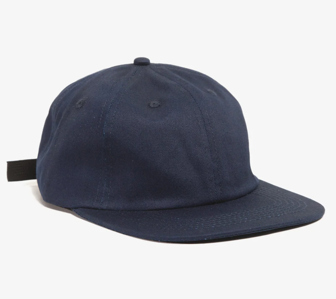 POWER GOODS PERFECT 6 PANEL CAP - NAVY