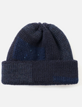 UNIVERSAL WORKS SHORT WATCH CAP BRITISH WOOL - NAVY