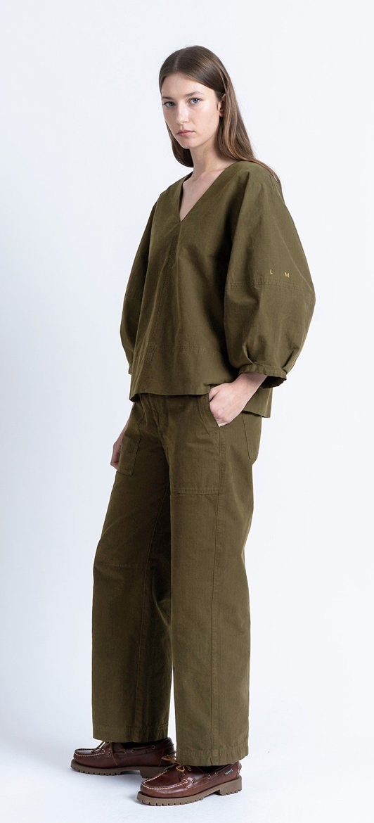 LOREAK MENDIAN OGI SHIRT - KHAKI