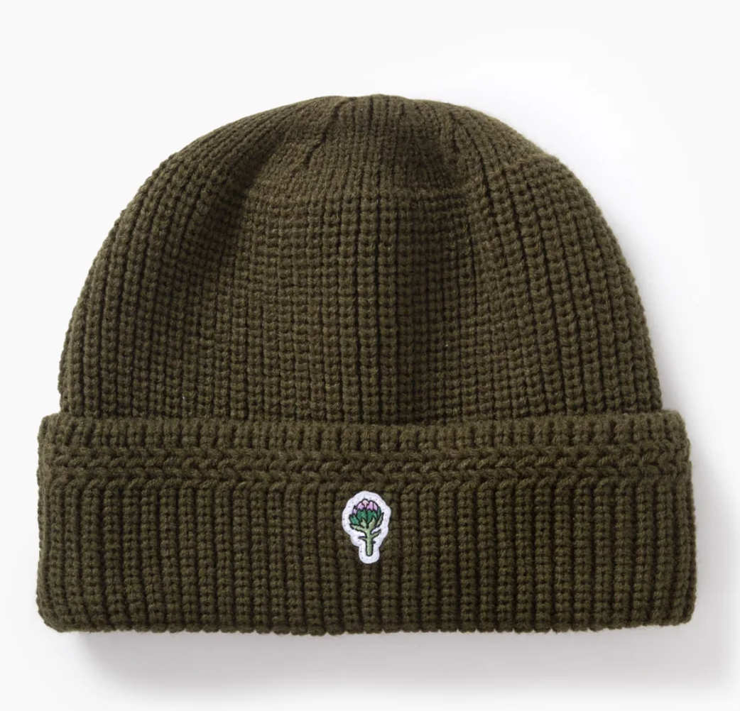 SERVICE WORKS ARTICHOKE BEANIE - OLIVE