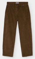 LOREAK MENDIAN WOMENS BANA CORD TROUSERS - DARK CAMEL