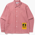 SERVICE WORKS GINGHAM WAITER SHIRT - RED