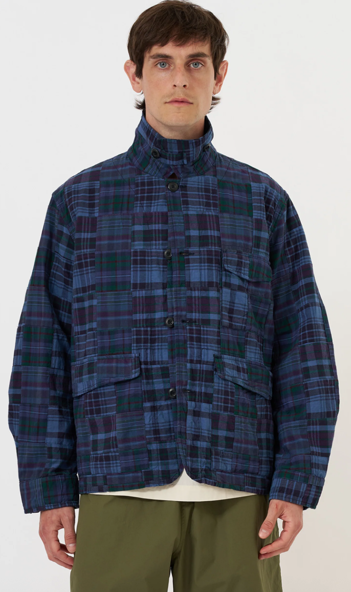 UNIVERSAL WORKS MADRAS PATCHWORK DUTY JACKET