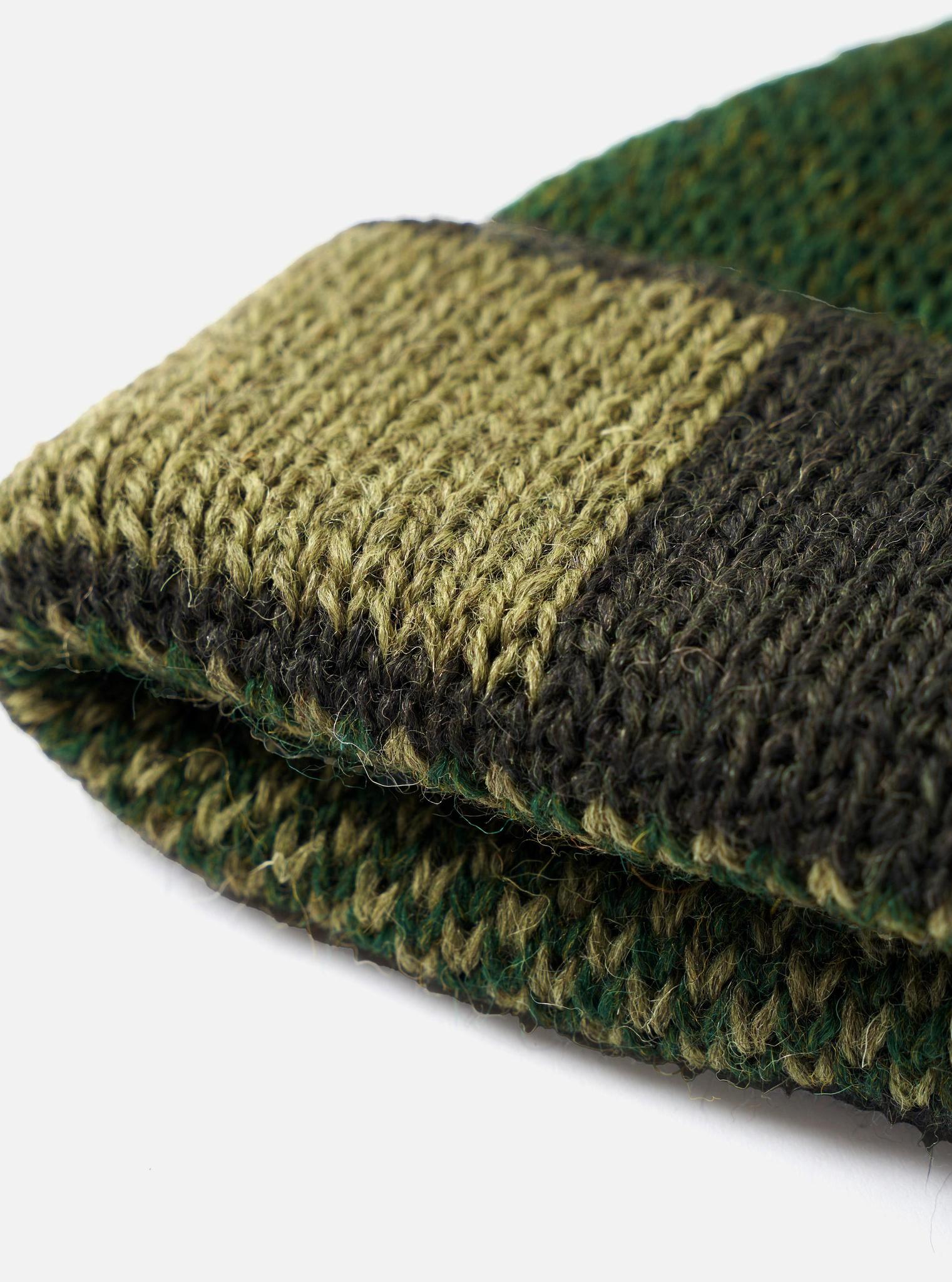 UNIVERSAL WORKS SHORT WATCH CAP - OLIVE