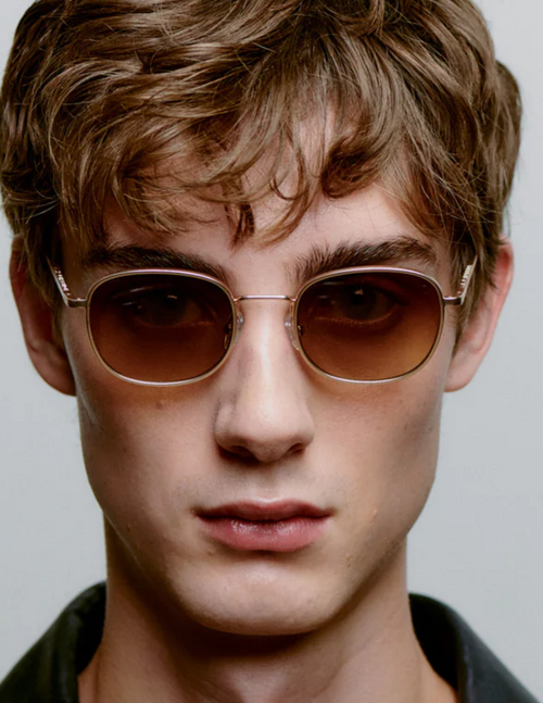 A.KJAERBEDE SUNGLASSES  HELLO - MATTE GOLD