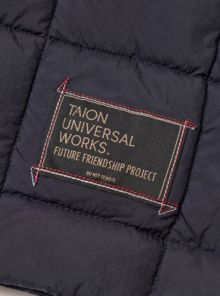 UNIVERSAL WORKS X TAION RAMS JACKET - NAVY