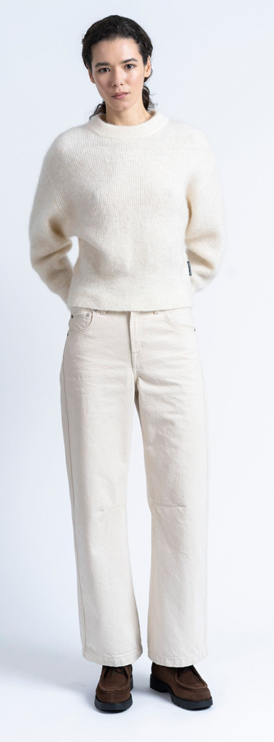 LOREAK MENDIAN WOMENS JEAN UKA - ECRU