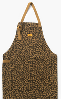 SERVICE WORKS APRON - LEOPARD PRINT BROWN