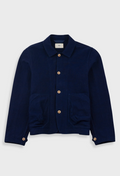 FOLK PRISM JACKET - INDIGO TEXTURE