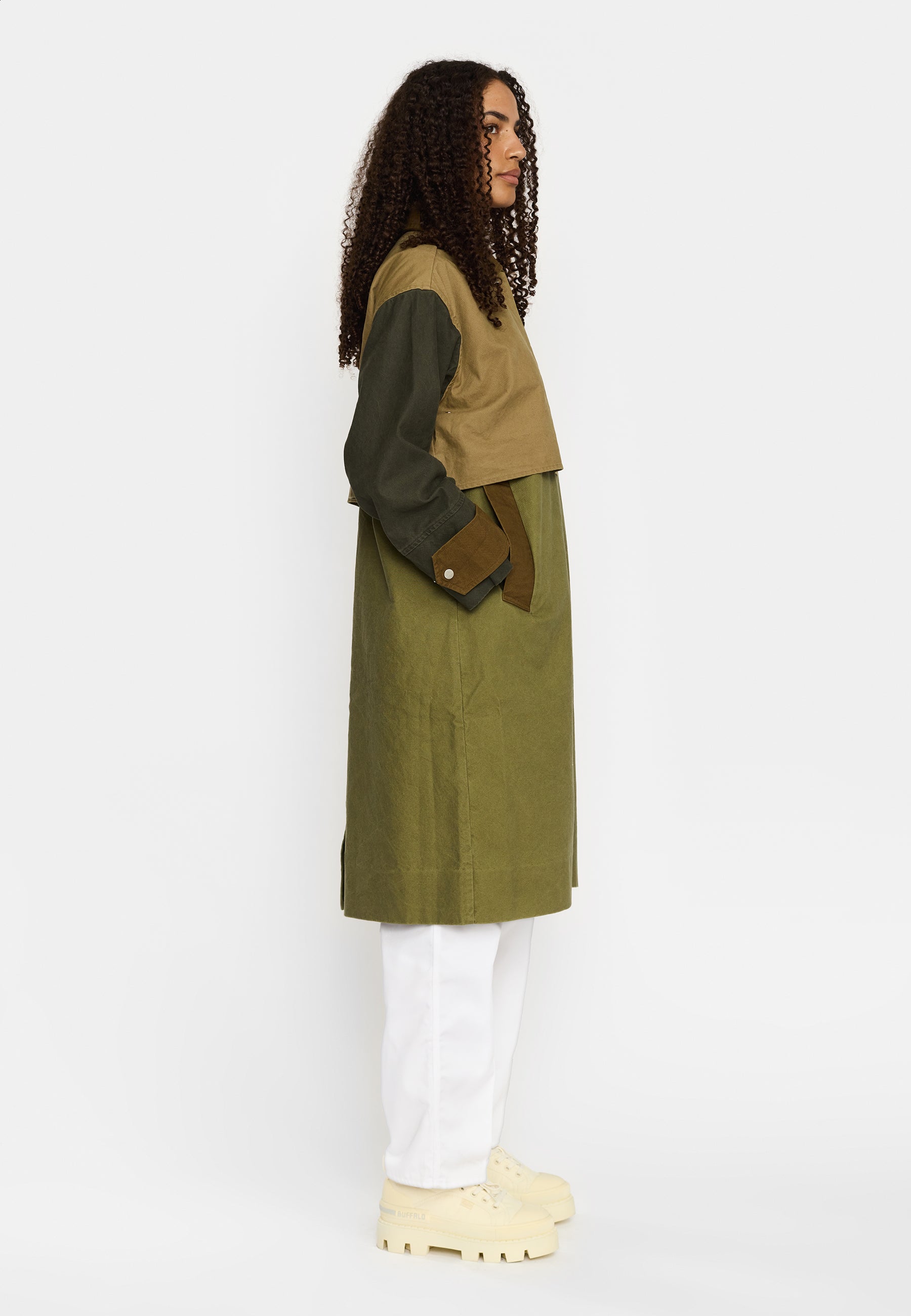 SELFHOOD BLOCK TRENCHCOAT