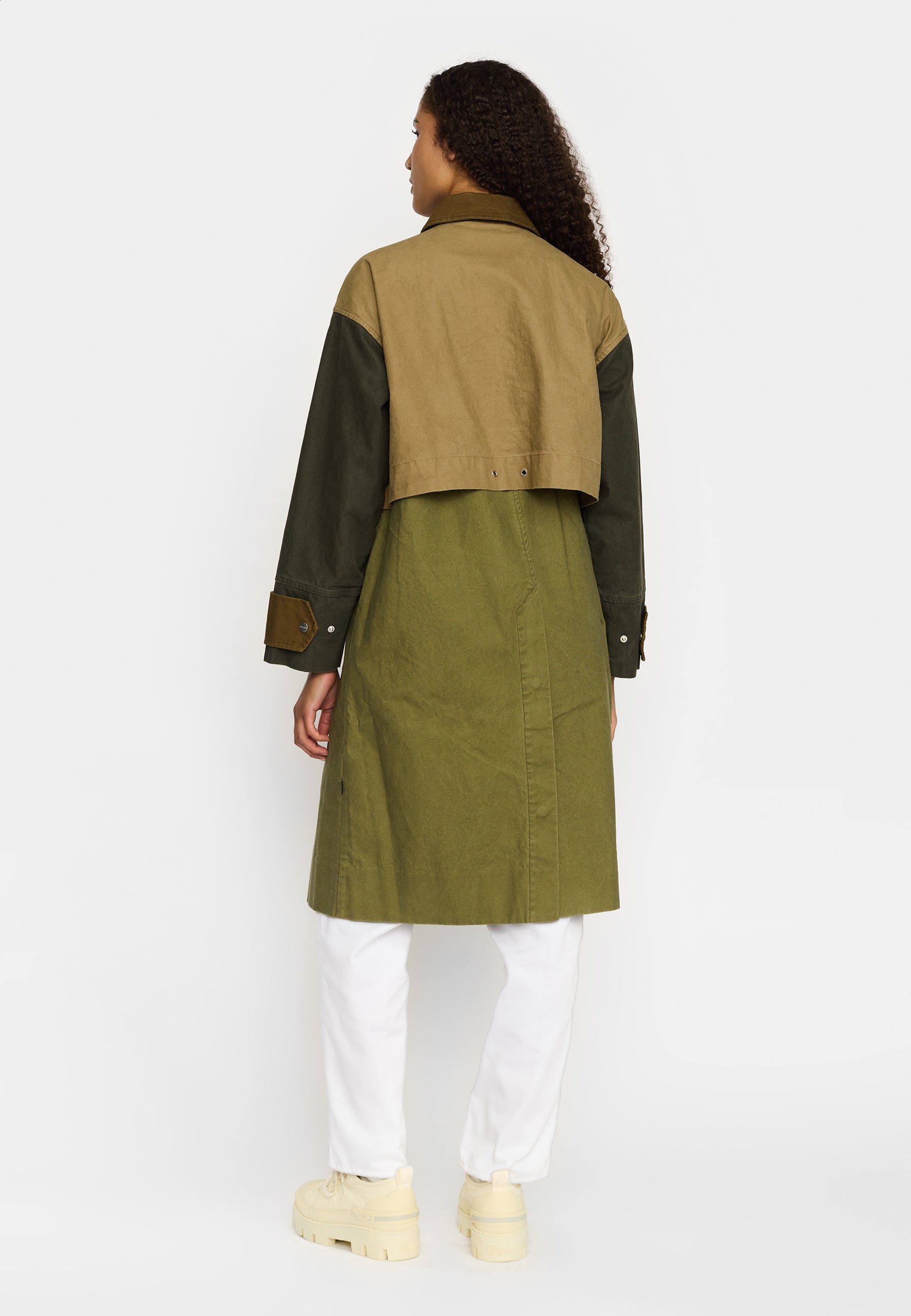 SELFHOOD BLOCK TRENCHCOAT