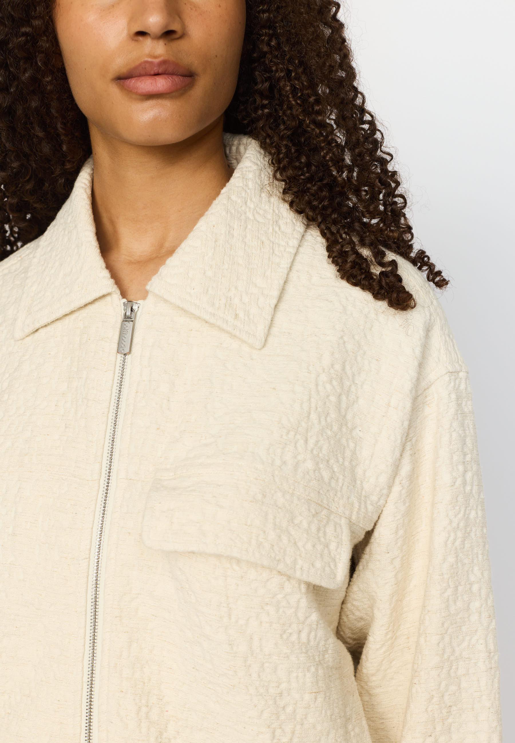 SELFHOOD WORKWEAR JACKET - OFF WHITE