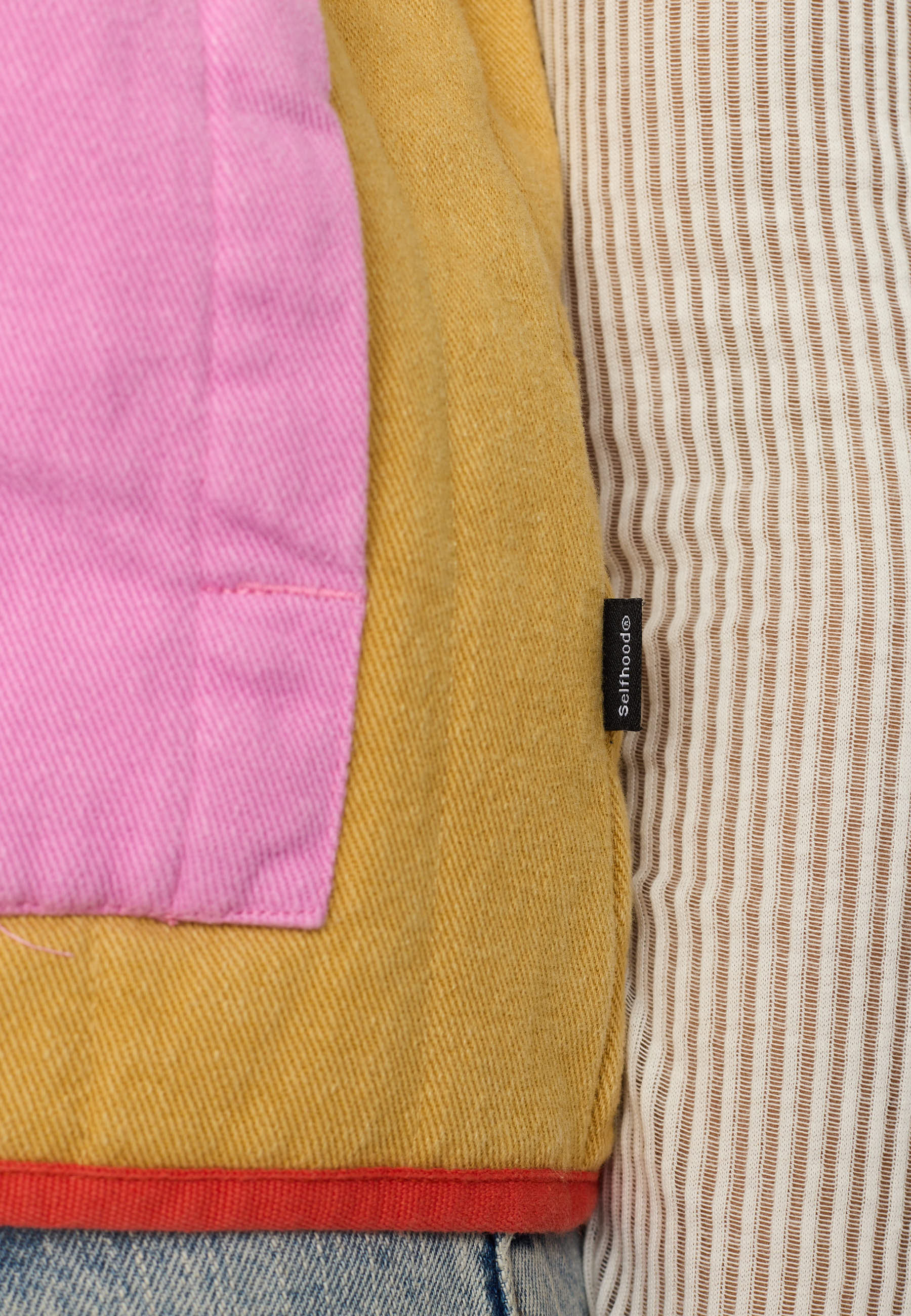 SHELFHOOD QUILTED PATCHWORK VEST