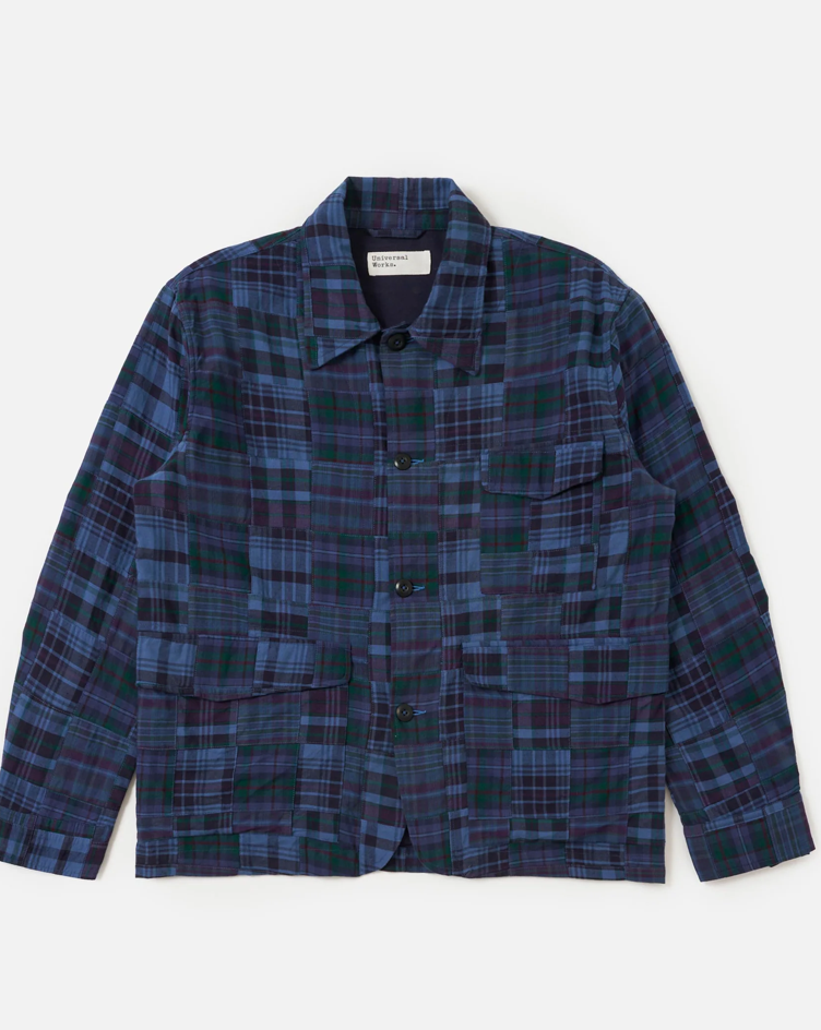 UNIVERSAL WORKS MADRAS PATCHWORK DUTY JACKET
