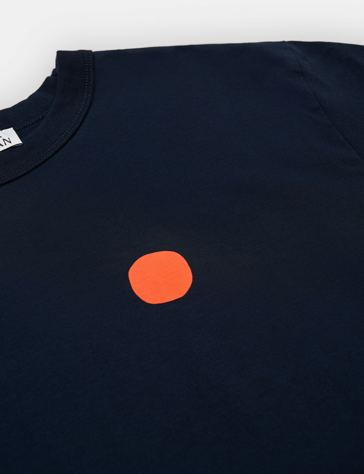 LOREAK MENDIAN DOT T-SHIRT - NAVY