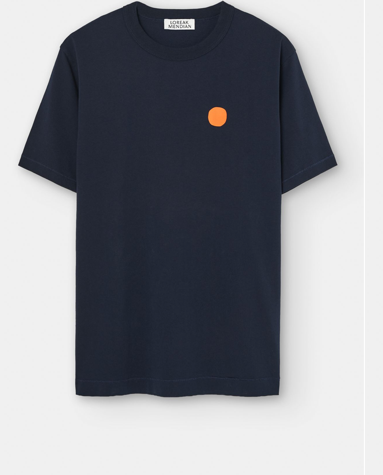 LOREAK MENDIAN DOT T-SHIRT - NAVY