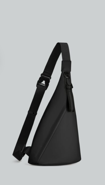 GASTON LUGA SPLASH SLING BAG - BLACK