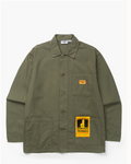 SERVICE WORKS CLASSIC CANVAS CHORE SHIRT - OLIVE