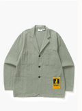 SERVICE WORKS SEERSUCKER SERVER SUIT JACKET - SAGE