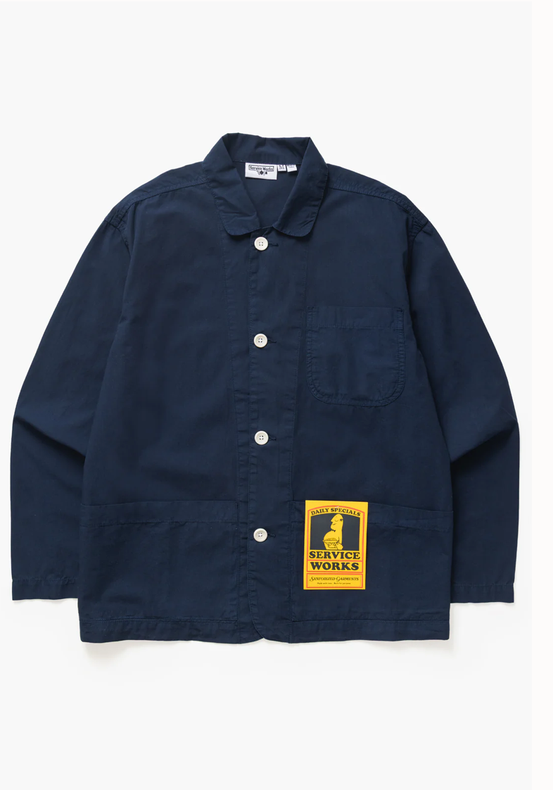 SERVICE WORKS EASY CHEF SHIRT - NAVY