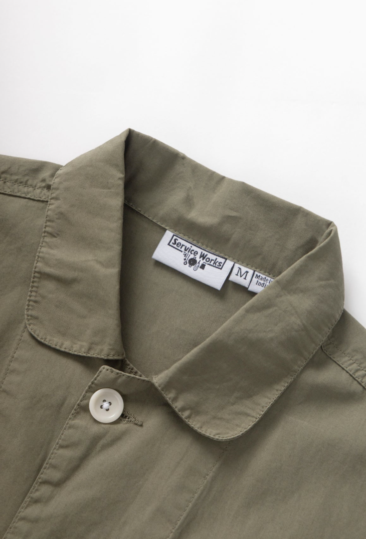 SERVICE WORKS EASY CHEF SHIRT - OLIVE