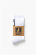 SERVICE WORKS KNIFE & FORK SOCKS - WHITE