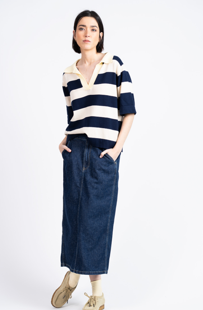 LOREAK MENDIAN AIDA POLO - NAVY