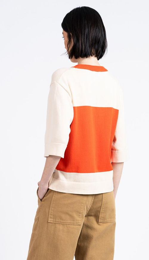 LOREAK MENDIAN EBBE JUMPER - BROWN
