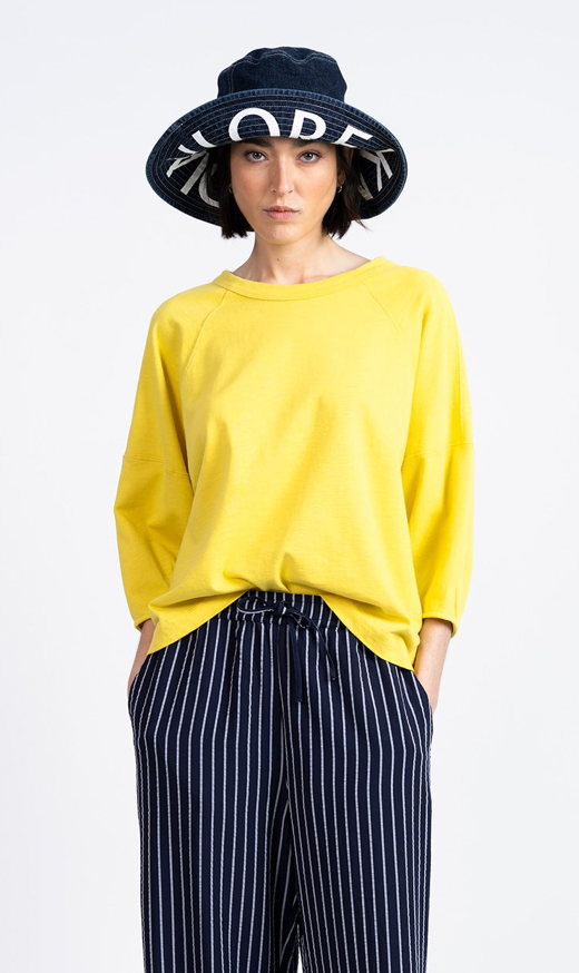 LOREAK MENDIAN JUNO T SHIRT - YELLOW