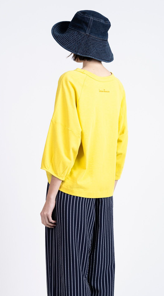 LOREAK MENDIAN JUNO T SHIRT - YELLOW