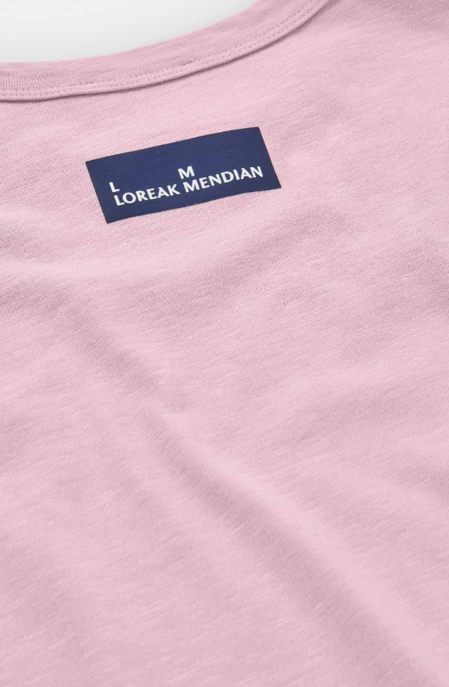LOREAK MENDIAN IZENDUNA T-SHIRT - LILA