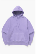 POWER GOODS LOOPBACK HOODIE - DUSTY VIOLET