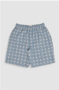 FOLK MENS RELAXED SHORT - BLUE TILE TAPESTRY