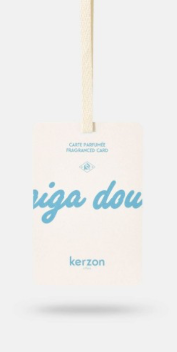KERZON FRAGRANCE CARD - GIGA DOUX