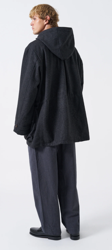UNIVERSAL WORKS BOSTON PARKA - NAVY