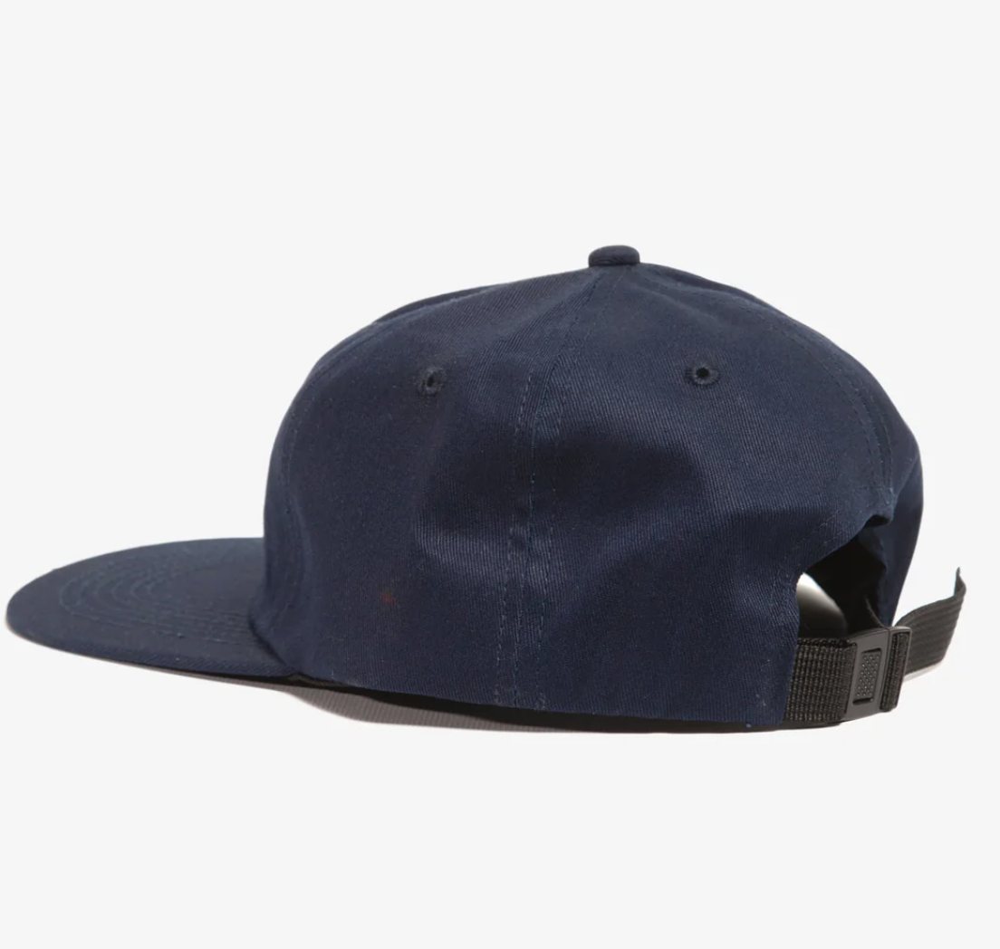 POWER GOODS PERFECT 6 PANEL CAP - NAVY
