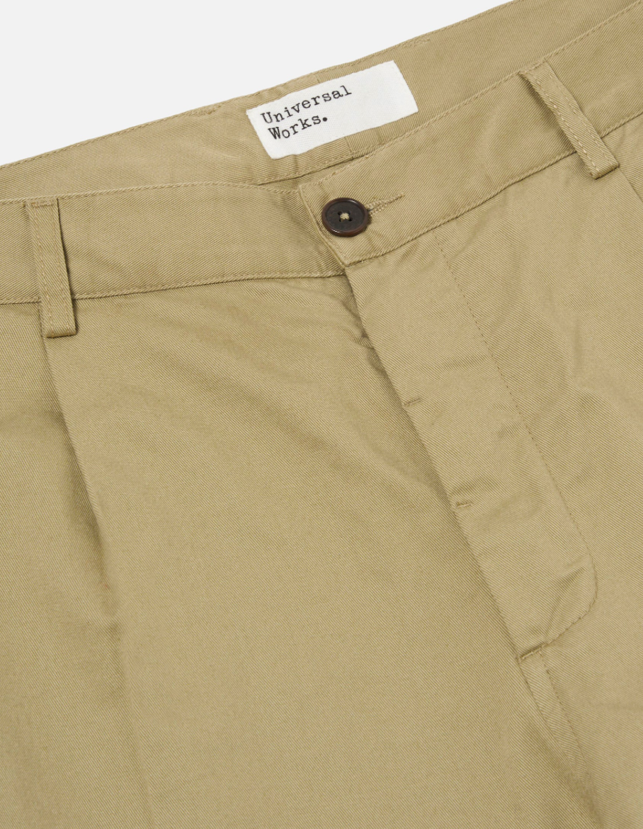 UNIVERSAL WORKS DUKE PANT TWILL - SAND
