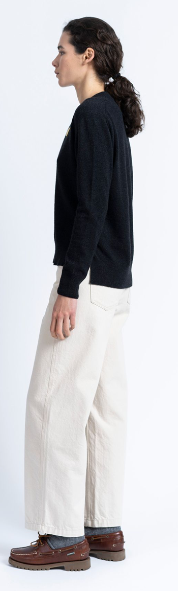 LOREAK MENDIAN CLASSIC DOT JUMPER - NAVY