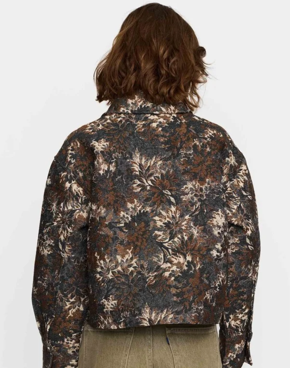 SELFHOOD CROPPED SHIRT - BLACK