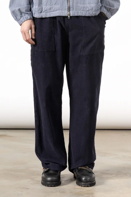 SERVICE WORKS FINE CORD CHEF PANTS - NAVY