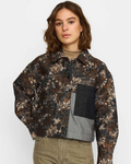 SELFHOOD CROPPED SHIRT - BLACK