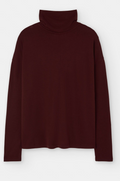 LOREAK MENDIAN ARTETXE LONG SLEEVED T - SHIRT - BURGUNDY