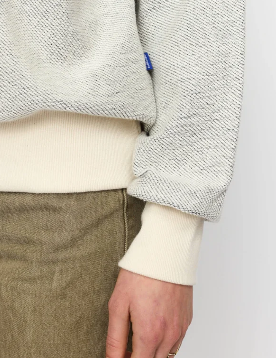 SELFHOOD CREWNECK SWEAT - OFF WHITE