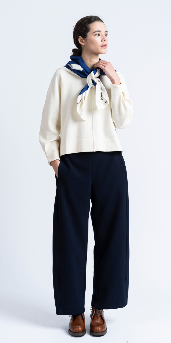 LOREAK MENDIAN CELINE SWEATSHIRT - OFF WHITE