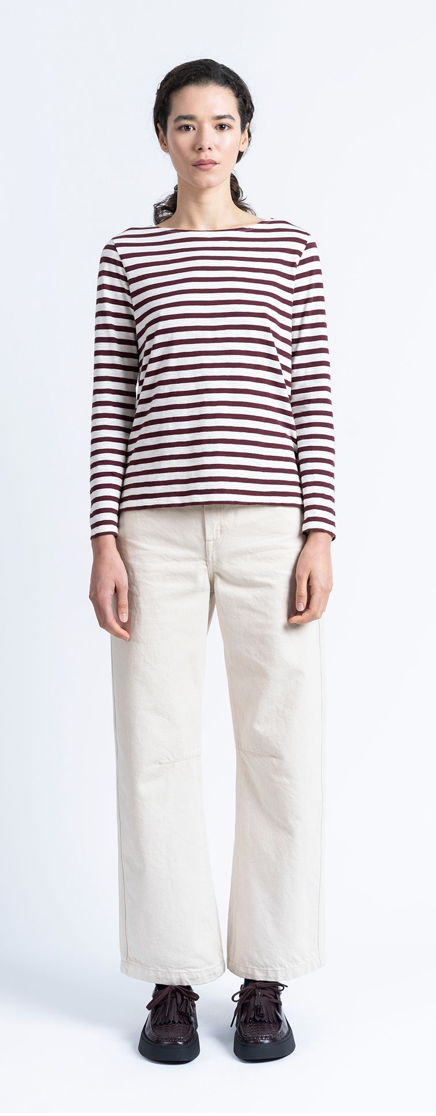 LOREAK MENDIAN AGITI T-SHIRT LONG SLEEVED - ECRU